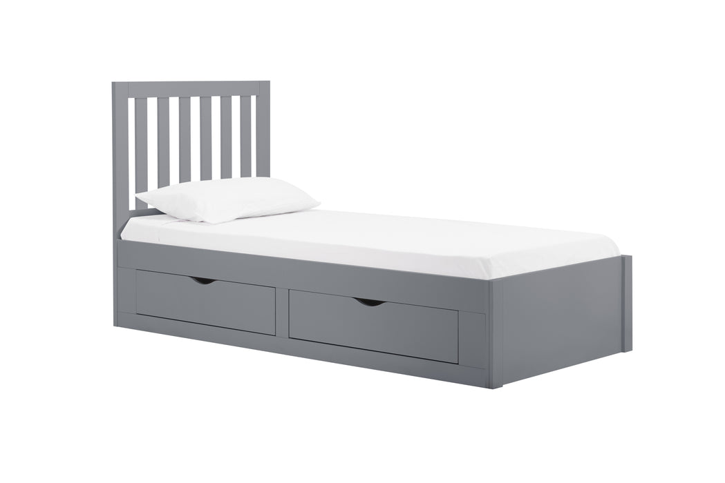 Appleby Single Bed - Grey