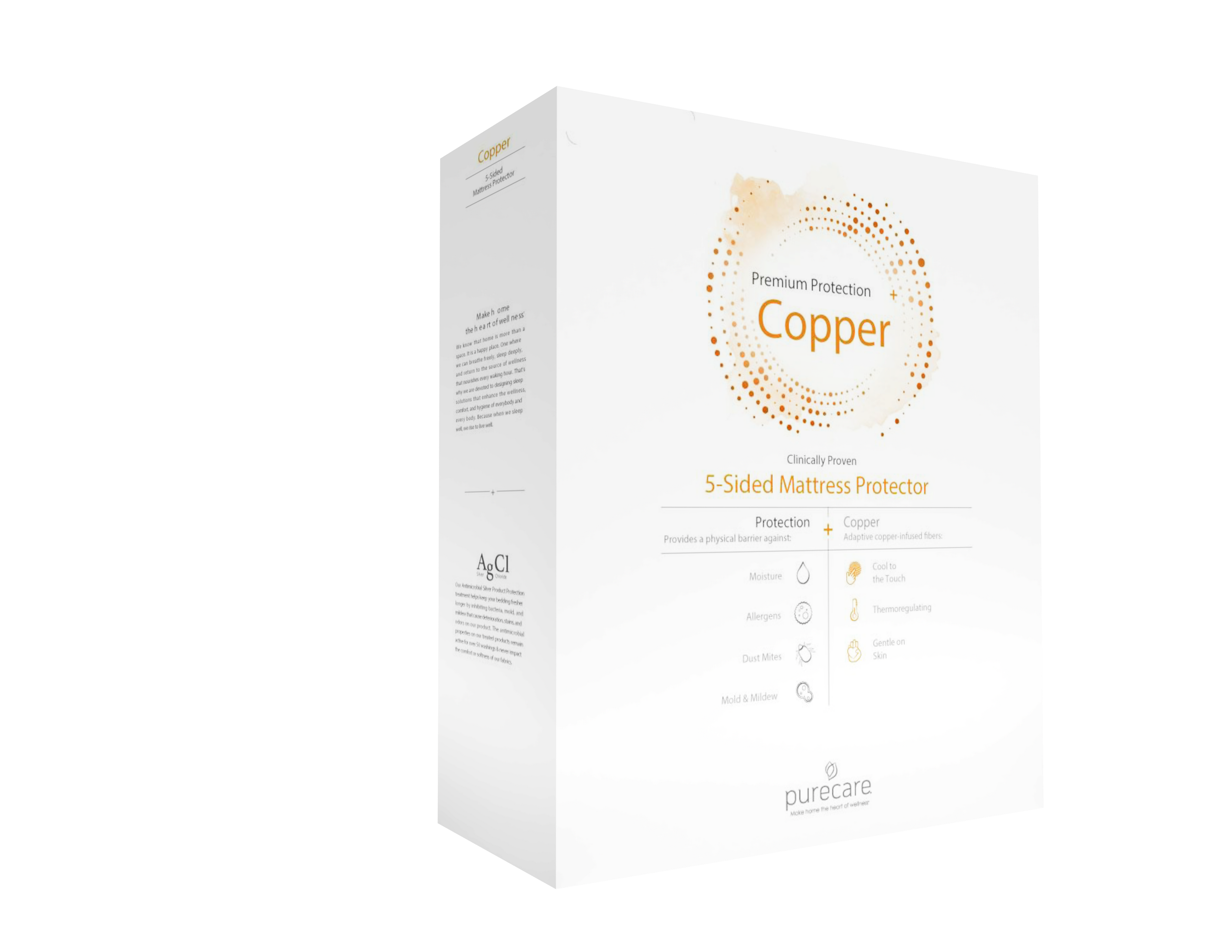 PureCare Cooper Mattress Protector — Glasgow Bed Centre