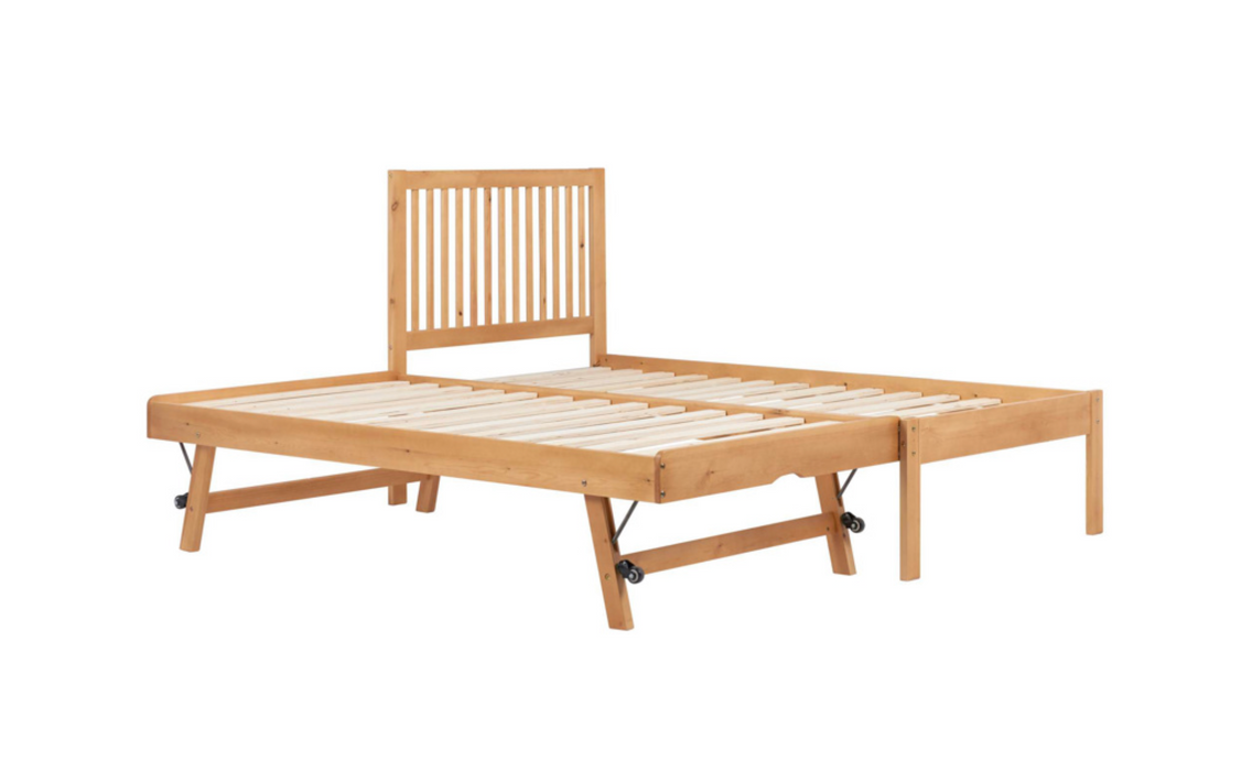 BUXTON GUEST BED - HONEY PINE