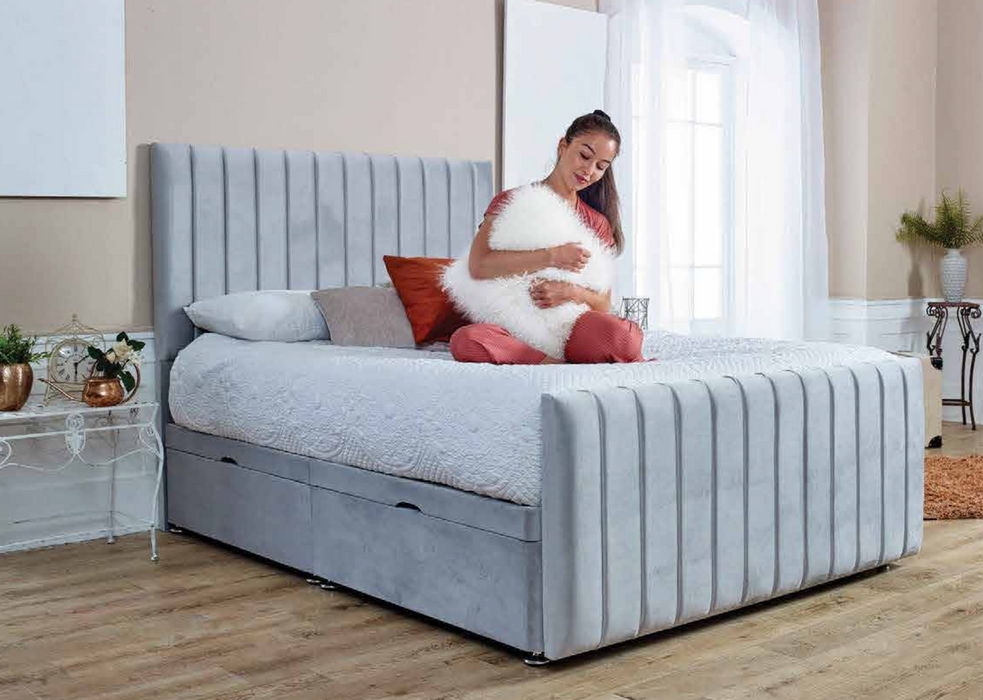 Empire Ottoman Fabric Bed Frame
