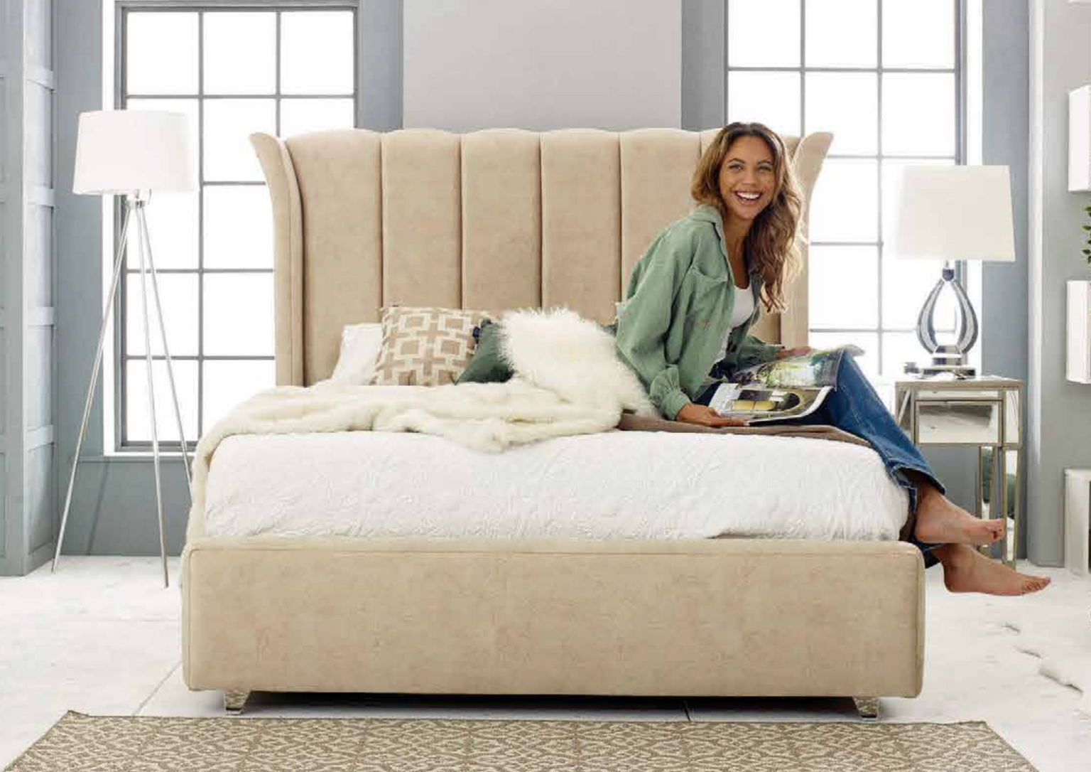 Premium Ottoman Beds | Storage Beds | Next Day Delivery — Glasgow Bed ...